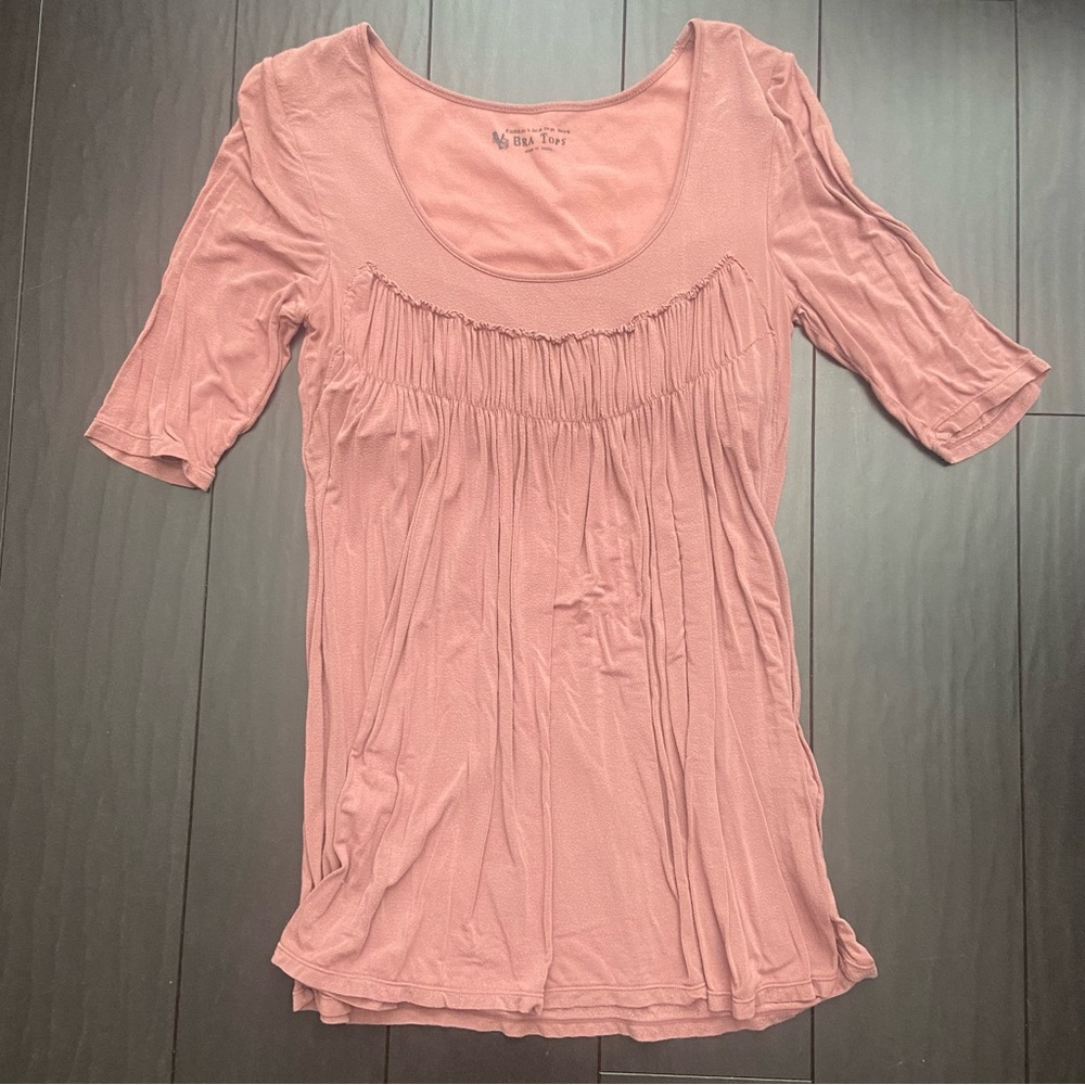 Victoria’s Secret rose Bra Top empire waist top size small GUC